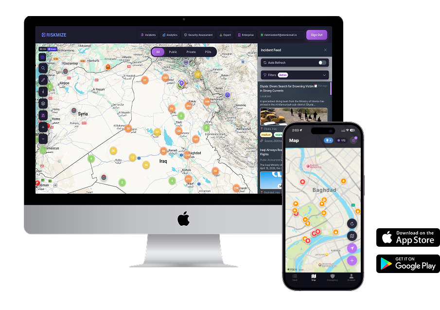 RiskMize on Desktop and Mobile